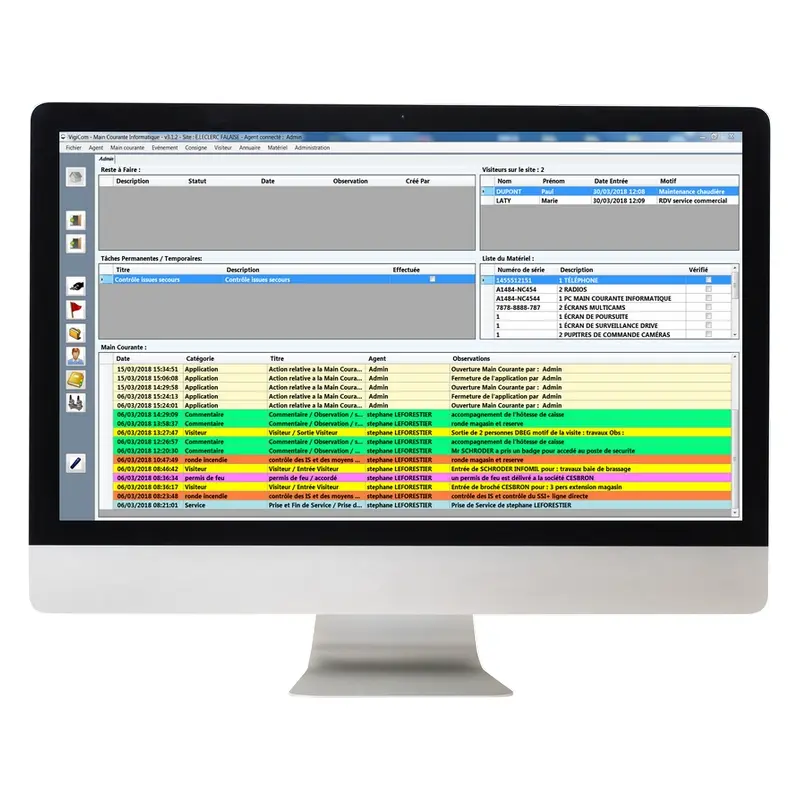 MCI-V3 | Main courante monoposte